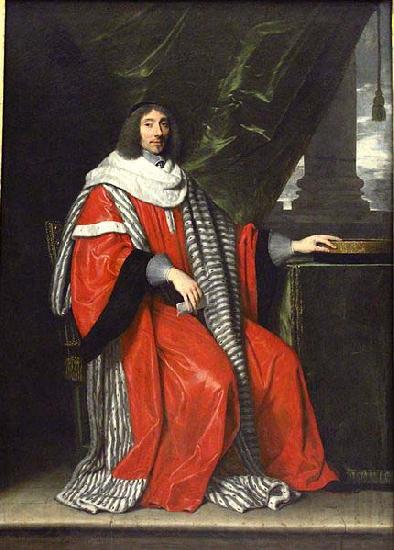 Philippe de Champaigne Jean-Antoine de Mesmes, president of Paris'Parliament. Germany oil painting art